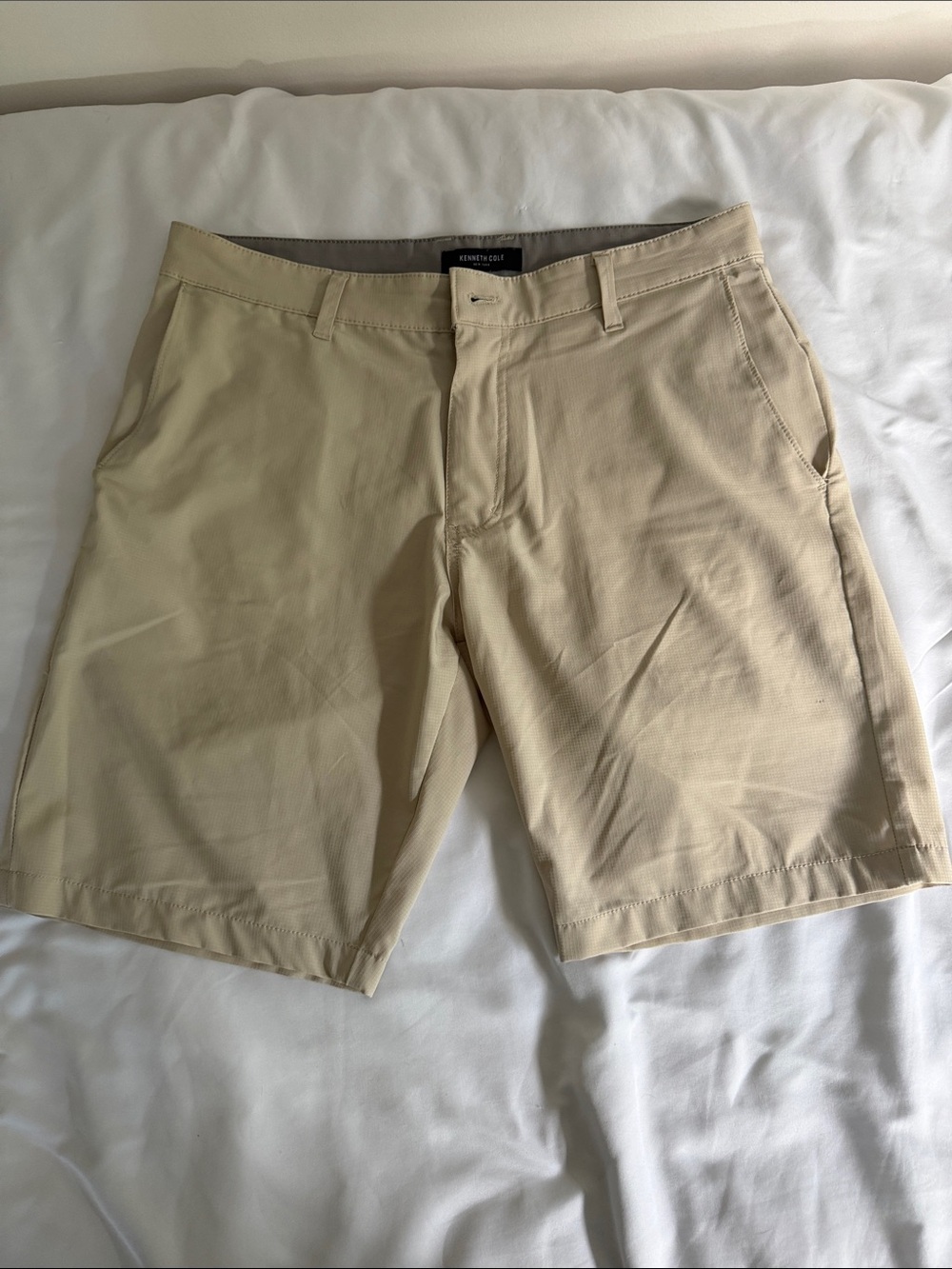 Kenneth Cole Men's Light Beige Shorts